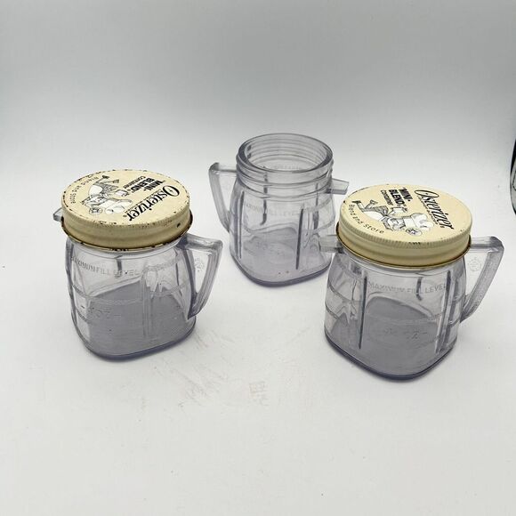 Oster Other - Osterizer Plastic Jar Liquifier Blender Mini-Blend Container Blend and Store Vtg
